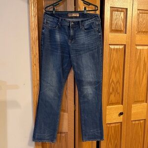 Seven7 Men's Straight Jeans in Medium Blue